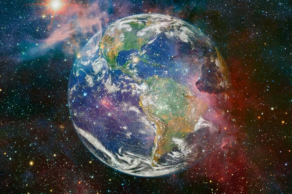 惑星地球 Sf壁紙 Nasaによって提供されたこの画像の要素 — ストック写真
