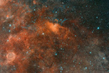 Uzay boşluğu. Bilim kurgu evreni. Bu görüntünün elementleri NASA tarafından desteklenmektedir