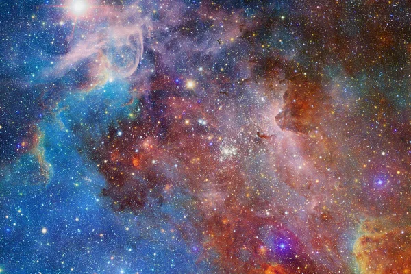 Yttre Rymden Kosmiskt Landskap Nebulosa Delar Denna Bild Tillhandahålls Nasa — Stockfoto