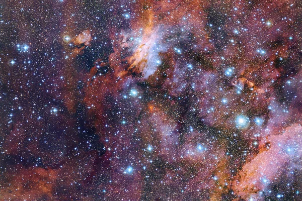 Yıldız kümesi. Starfield. Nebula. Bu görüntünün elementleri NASA tarafından desteklenmektedir.