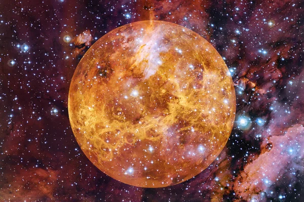 Planète Vénus Système Solaire Art Cosmique Éléments Cette Image Fournis — Photo