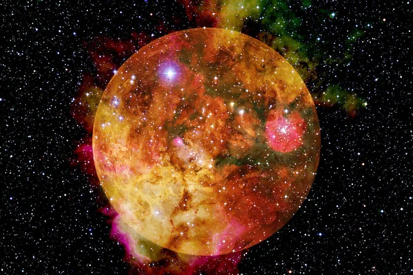 金星行星太阳系 宇宙艺术 美国航天局提供的这一图像的要素 — 图库照片