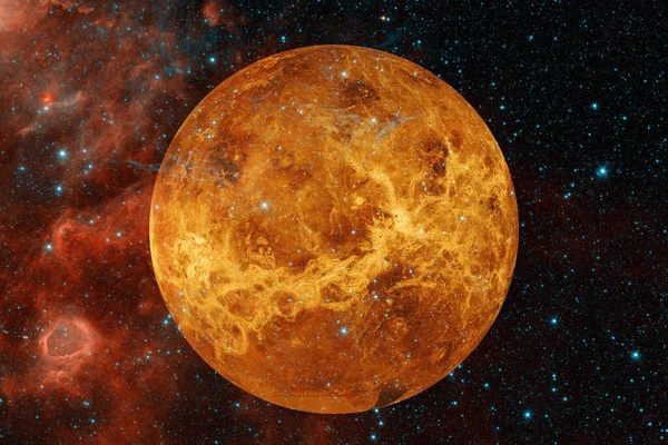 金星惑星 太陽系だ コスモスアート Nasaによって提供されたこの画像の要素 — ストック写真