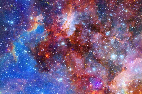 Universo Infinito Con Stelle Galassie Nello Spazio Arte Del Cosmo — Foto Stock