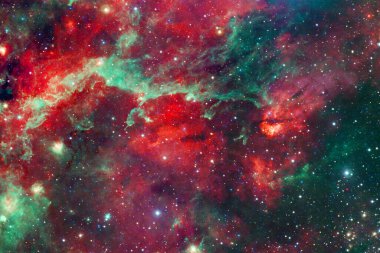 Starfield. Kozmos sanatı. Bu görüntünün elementleri NASA tarafından desteklenmektedir.