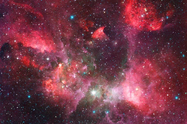 Dış Uzay Kozmik Manzara Nebula Görüntünün Elementleri Nasa Tarafından Desteklenmektedir — Stok fotoğraf