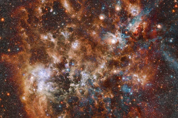 Univers Sans Fin Avec Étoiles Galaxies Dans Espace Art Cosmique — Photo