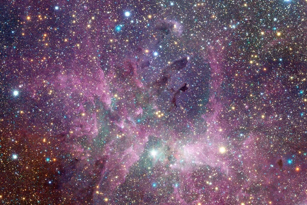 宇宙深处某个美丽的星系宇宙壁纸 美国航天局提供的这一图像的要素 — 图库照片