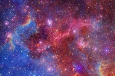 Uzay boşluğu. Bilim kurgu evreni. Bu görüntünün elementleri NASA tarafından desteklenmektedir