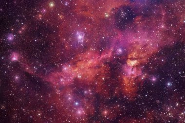 Uzay boşluğu. Bilim kurgu evreni. Bu görüntünün elementleri NASA tarafından desteklenmektedir