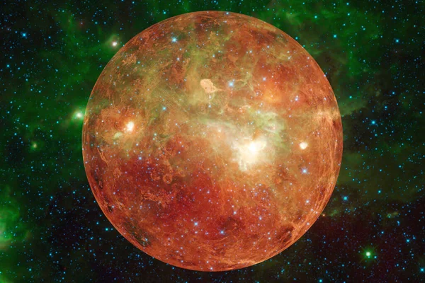 Planeta Vénus. Sistema solar. Elementos desta imagem fornecidos pela NASA — Fotografia de Stock