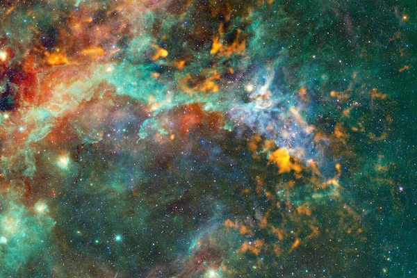 Eindeloos Universum Met Sterren Sterrenstelsels Ruimte Kosmos Kunst Elementen Van — Stockfoto