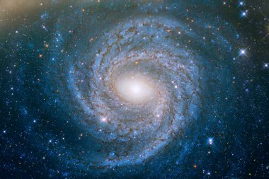 Starfield. Kozmos sanatı. Bu görüntünün elementleri NASA tarafından desteklenmektedir.
