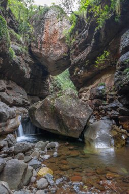 Gökkuşağı Gorge, Katedral tepe Doğa Rezervatı ' Drakensberg,: Kwazulu Natal, South Africa