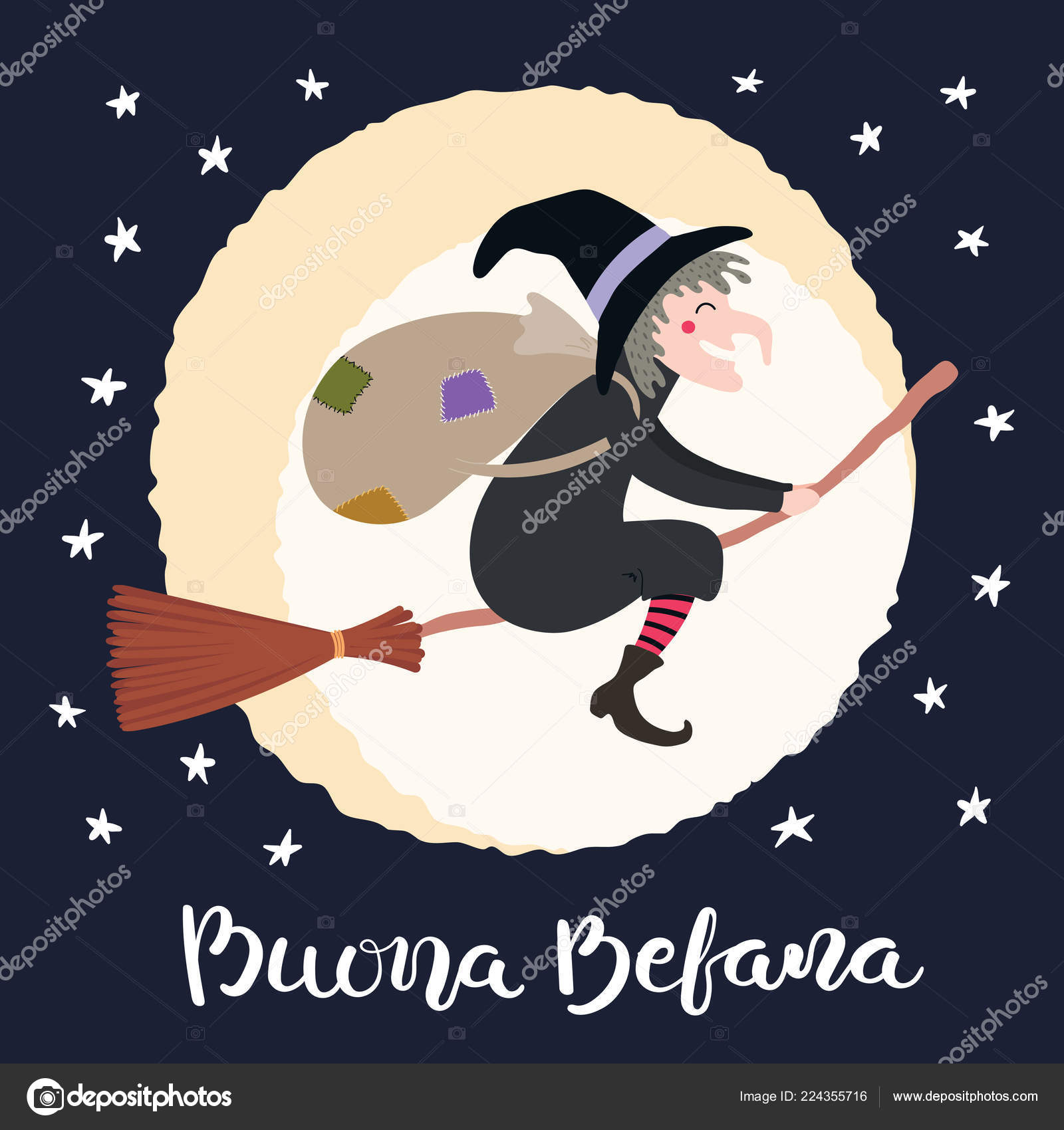 Buona befana significa feliz epifania tradição de natal na itália feliz dia  de befana feliz dia de befana