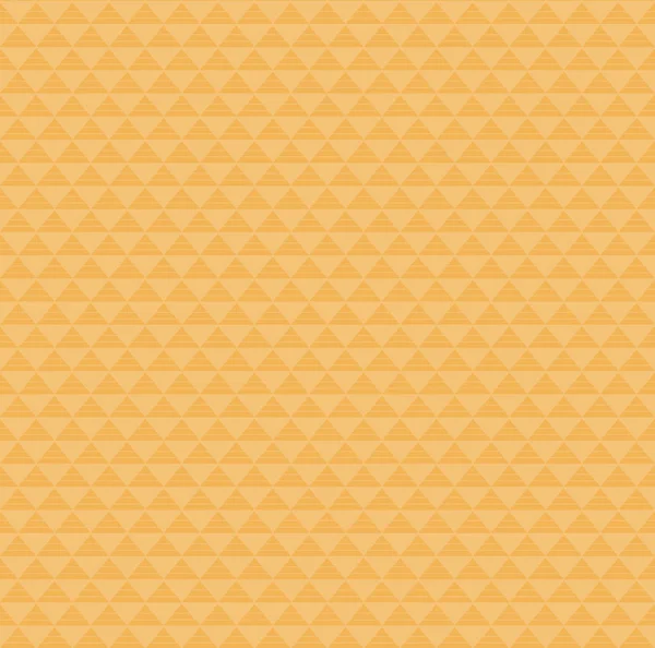 Traditionele Oost Naadloze Geometrische Patroon Gele Kleur Vectorillustratie — Stockvector