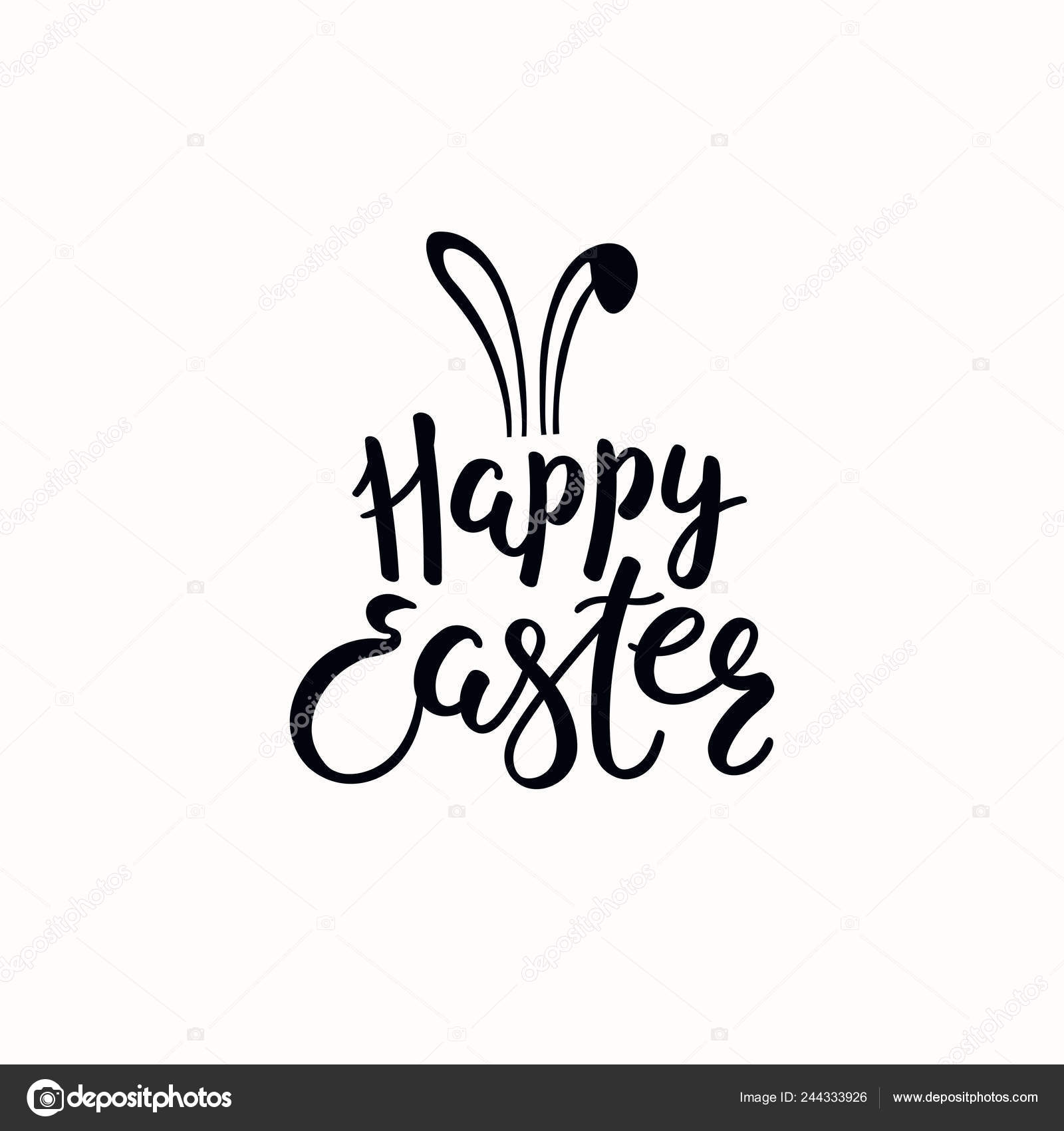 Handgeschriebene Kalligraphische Schrift Zitat Frohe ...