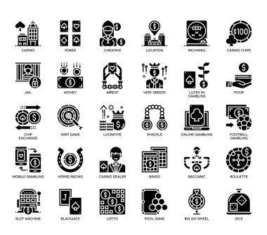 Kumar Elementleri, Glyph Simgeleri