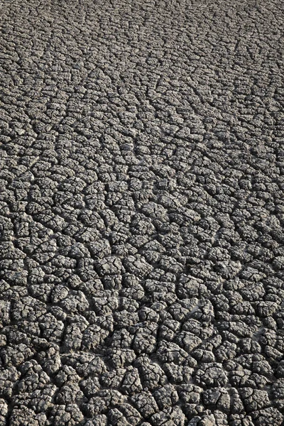 Texturizado Terra Rachada Seca Após Seca Desastre Natural — Fotografia de Stock