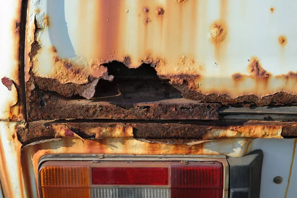 Corrosion at old car — Stock Photo, Image