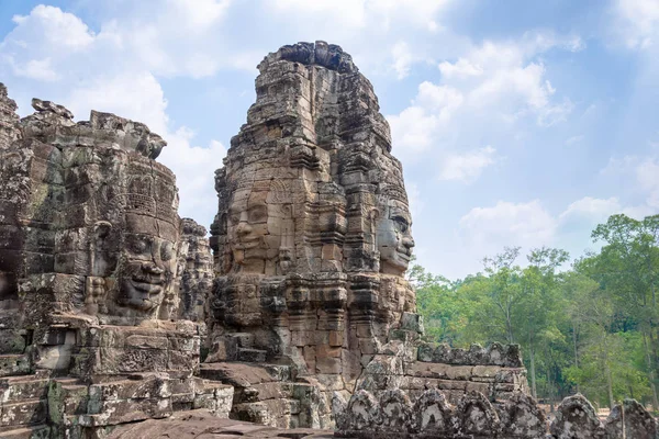 柬埔寨吴哥神庙遗址世界遗产巨大 — 图库照片
