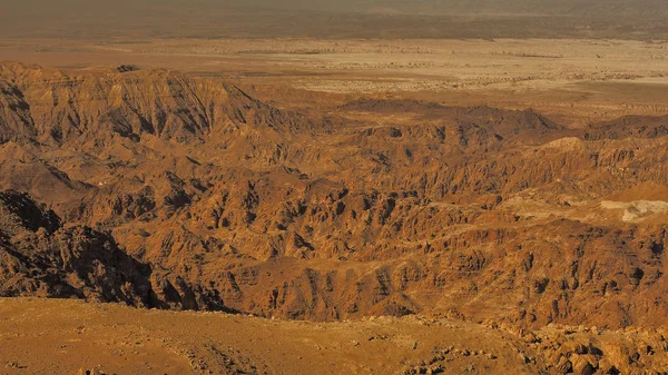 モアブ台地 ヨルダン 典型的なヨルダンの風景 — ストック写真