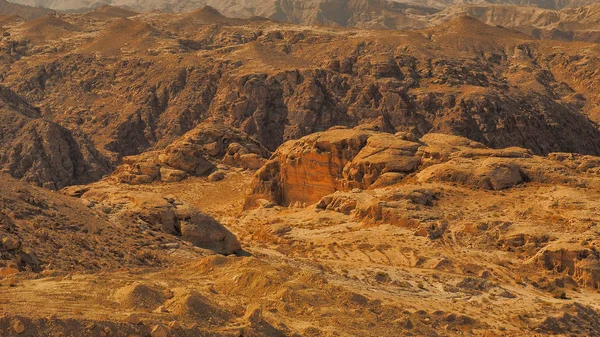 モアブ台地 ヨルダン 典型的なヨルダンの風景 — ストック写真