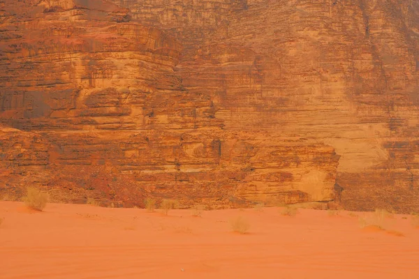 Wadi Rum Jordan Lugar Más Hermoso Oriente Medio Fantásticos Colores —  Fotos de Stock