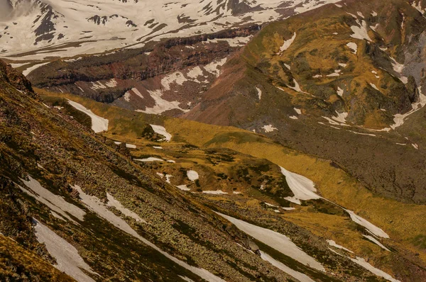 Казбек Кавказские Горы Грузия — стоковое фото