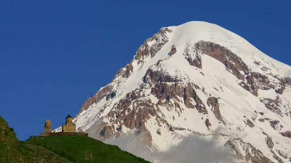 Cminda Sameba Tsminda Sameba Kirche Der Heiligen Dreifaltigkeit Aus Dem — Stockfoto