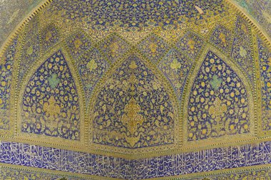 Isfahan (Esfahan)'Abbasi büyük Camisi. İran