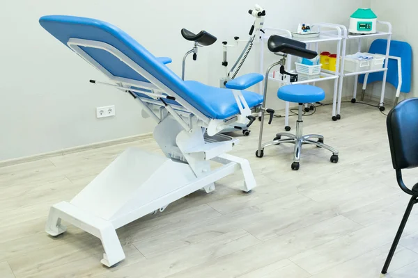 Cadeira Ginecológica Equipamento Médico — Fotografia de Stock