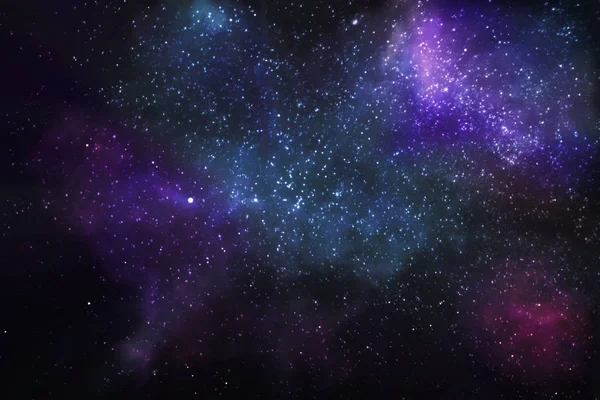 Illustration Stjärnor Och Nebulosor Universum — Stockfoto