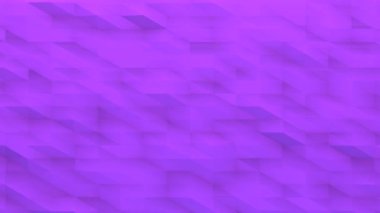 3D animasyon - mor düşük Poli doku