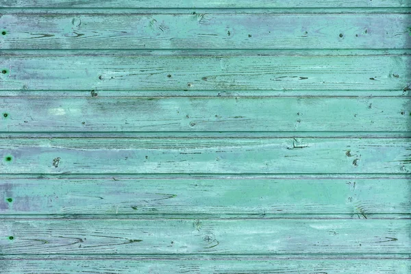 Panneaux Bois Turquoise Mur — Photo