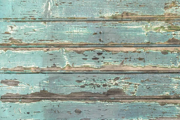 Texture Vieux Panneaux Bois Turquoise Mur — Photo