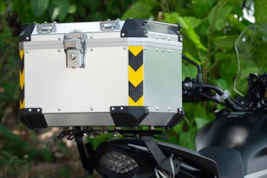 Touring Motosiklet üzerinde Lüks Alüminyum Kuyruk Bagaj