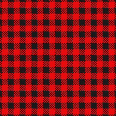 Damalı flanel ekose seamless modeli