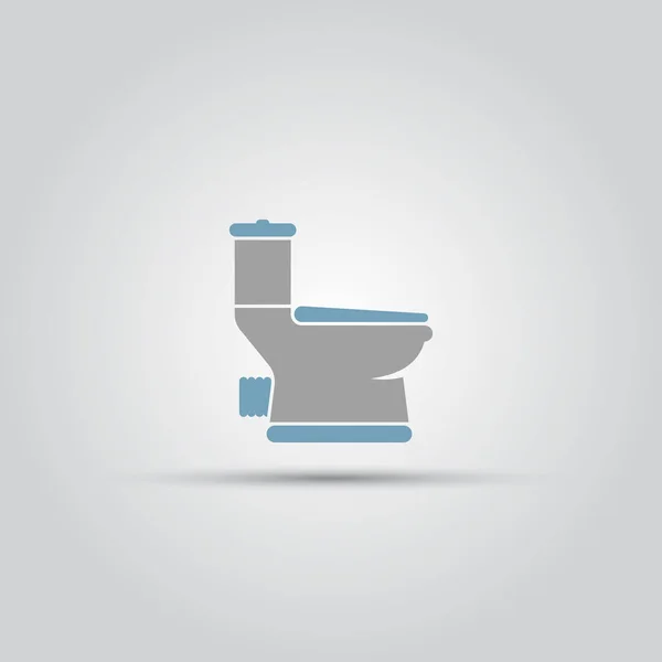 Isolato WC simbolo vettoriale — Vettoriale Stock