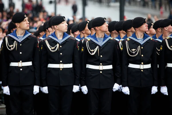 Maggio 2012 Vladivostok Primorsky Krai Victory Parade Maggio Vladivostok — Foto Stock