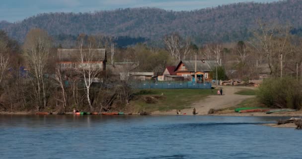 Mai 2018 Krasny Yar Territoire Primorsky Village Isolé Des Petits — Video