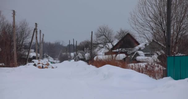 2018 Krasny Yar Primorsky Krai Uzak Köyün Kuzey Udege Kırmızı — Stok video