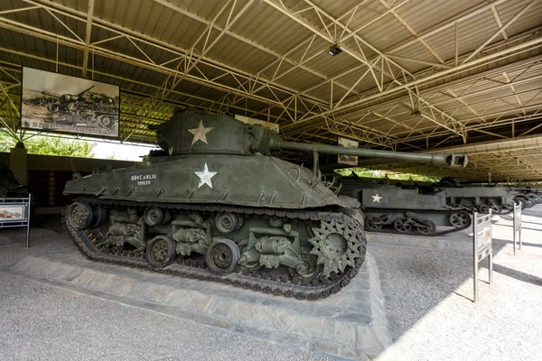 August 2018 Pyongyang North Korea Trophy Exhibits Museum Victory Patriotic — Stock Photo, Image