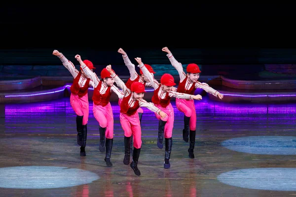 Augustus 2018 Pyongyang Noord Korea Voorlopig Het Hart Van Jonge — Stockfoto