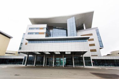 Ağustos, 2013 - Vladivostok, Rusya Federasyonu - Uzak Doğu Federal Üniversitesi Rus Adası üzerinde