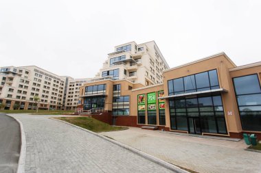 Ağustos, 2013 - Vladivostok, Rusya Federasyonu - Uzak Doğu Federal Üniversitesi Rus Adası üzerinde