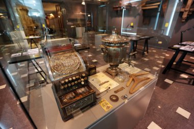 Vladimir Klavdievich Arsenyev Vladivostok adını Devlet Müzik Müzesi'nin sergi. Arsenyev Müzesi Salonları