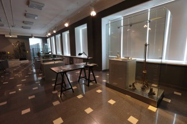 Vladimir Klavdievich Arsenyev Vladivostok adını Devlet Müzik Müzesi'nin sergi. Arsenyev Müzesi Salonları