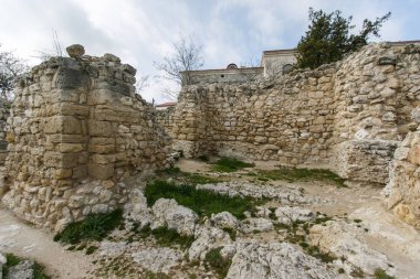 Mart 2014 - SEVASTOPOL Sivastopol kentindeki Kherson mezarlığının tarihi kalıntıları