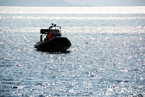 Otoño 2014 Vladivostok Rusia Buque Marino Rescate Durante Una Operación — Foto de Stock